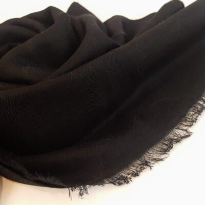 Pashmina Noir - Châle 100x200 cm