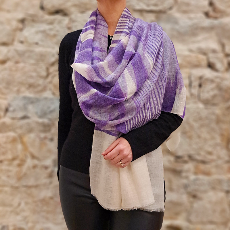 Écharpe Pashmina Femme En Cachemire Floral – Douce, Chaude, Soyeuse, étole Enveloppante Luxueuse